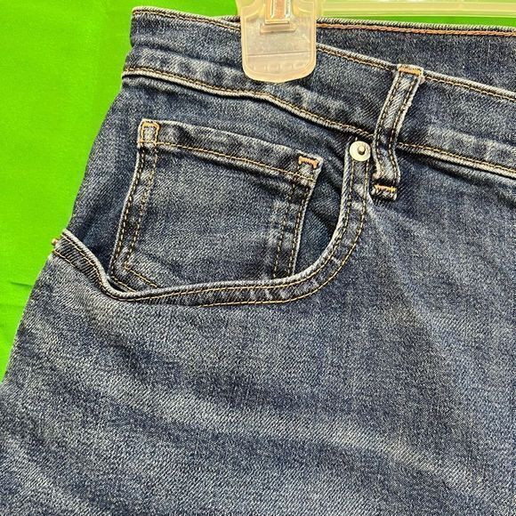 Everlane High Waist Straight Ankle Jeans Blue Size 33 Regular - Picture 3 of 9